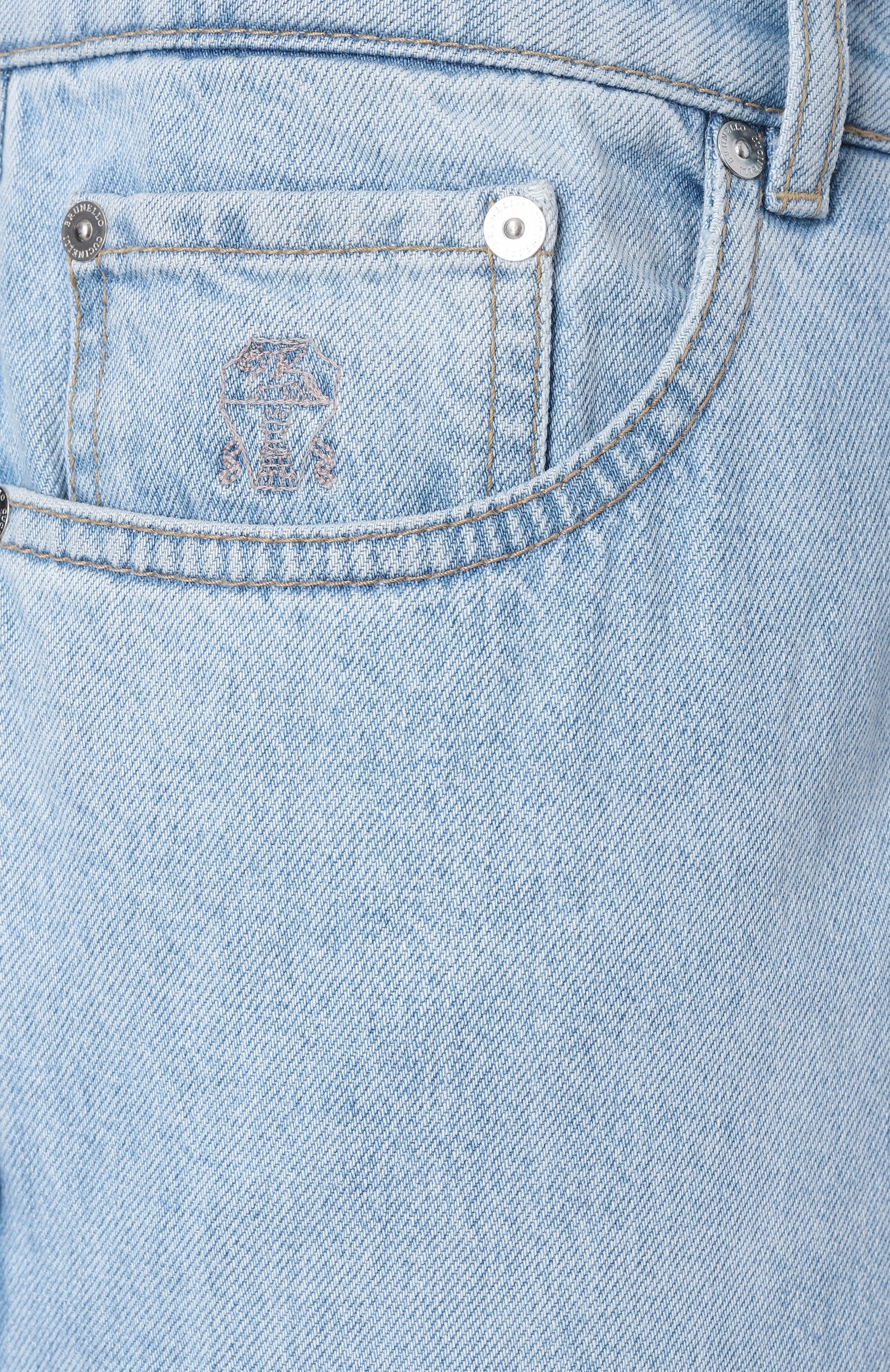 Джинсы traditional fit BRUNELLO CUCINELLI, арт. M241PD3210, фото 6