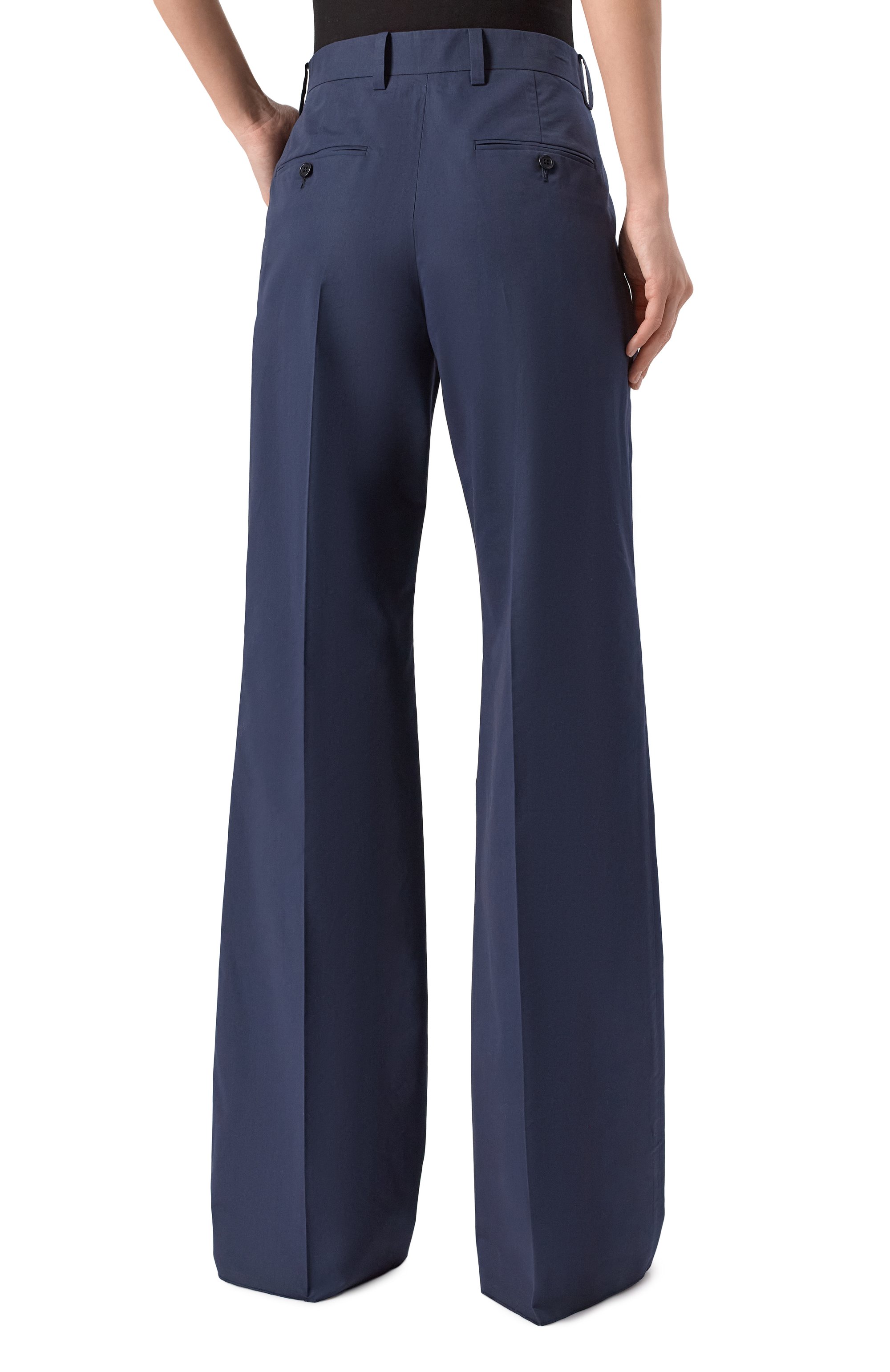 Брюки из хлопка и шелка MVST, арт. B011/0210, фото 4