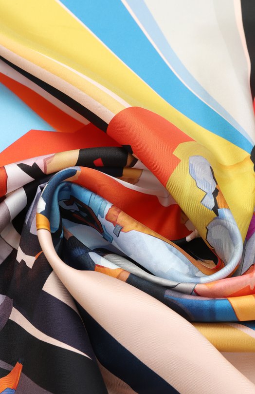 Шелковый платок Avant-garde Radical Chic 273001.07.02 Разноцветный  273001.07.02 Фото 3