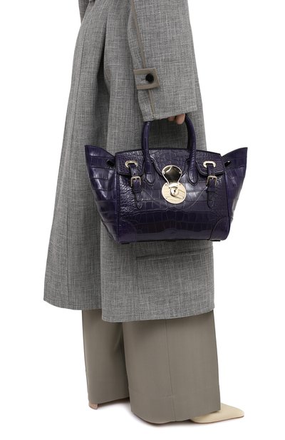 Сумка из кожи аллигатора RALPH LAUREN, арт. 435832072/AMIS, фото 2