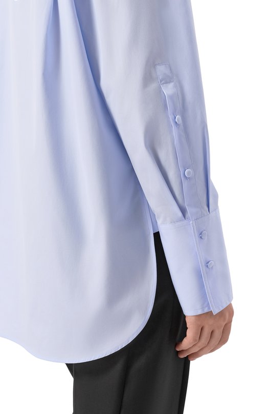 Хлопковая рубашка Windsor 52 DB604H 10014727 Голубой  52 DB604H 10014727 Фото 5