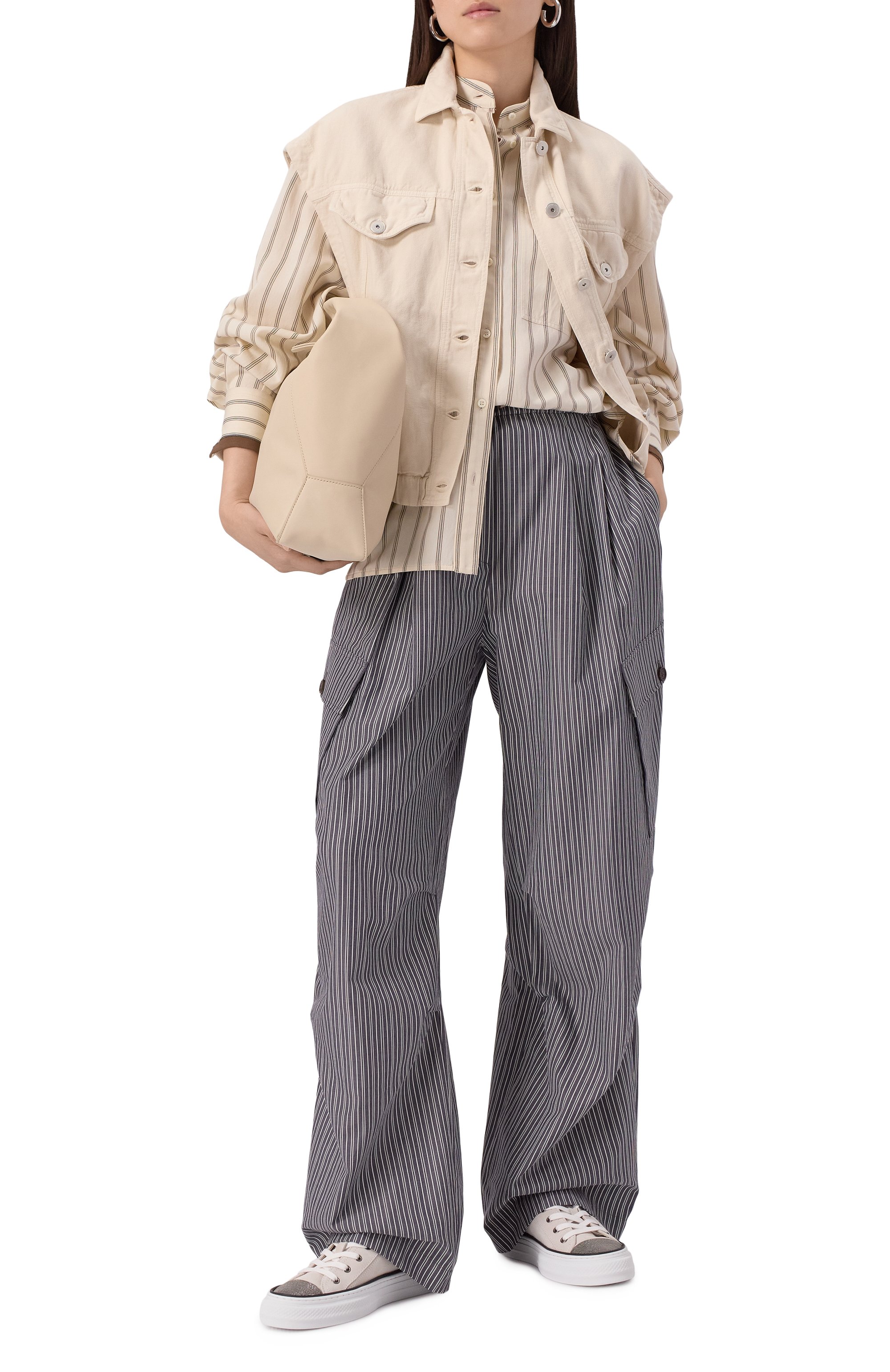 Замшевые кеды BRUNELLO CUCINELLI, арт. MZSFG2645, фото 2