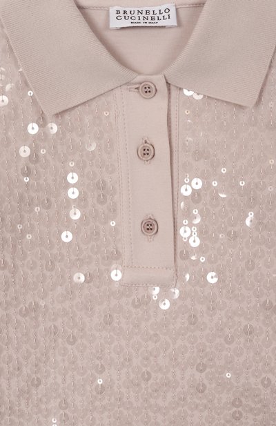 Хлопковое поло BRUNELLO CUCINELLI, арт. B0T81S007A, фото 3