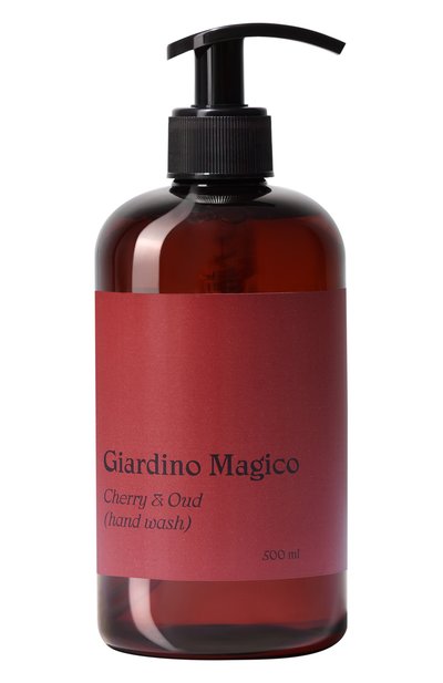 Женского жидкое мыло для рук cherry &amp; oud (500ml) GIARDINO MAGICO, арт. 4640200321251