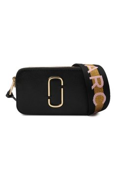 Женская сумка snapshot small MARC JACOBS (THE) черного цвета, арт. M0014146 | Фото 6 (Материал: Натуральная кожа; Ремень/цепочка: На ремешке; Сумки-технические: Сумки через плечо; Размер: small; Драгоценные камни: Проставлено; Материал сплава: Проставлено)