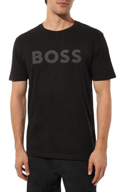 Хлопковая футболка BOSS ORANGE, арт. 50481923, фото 3