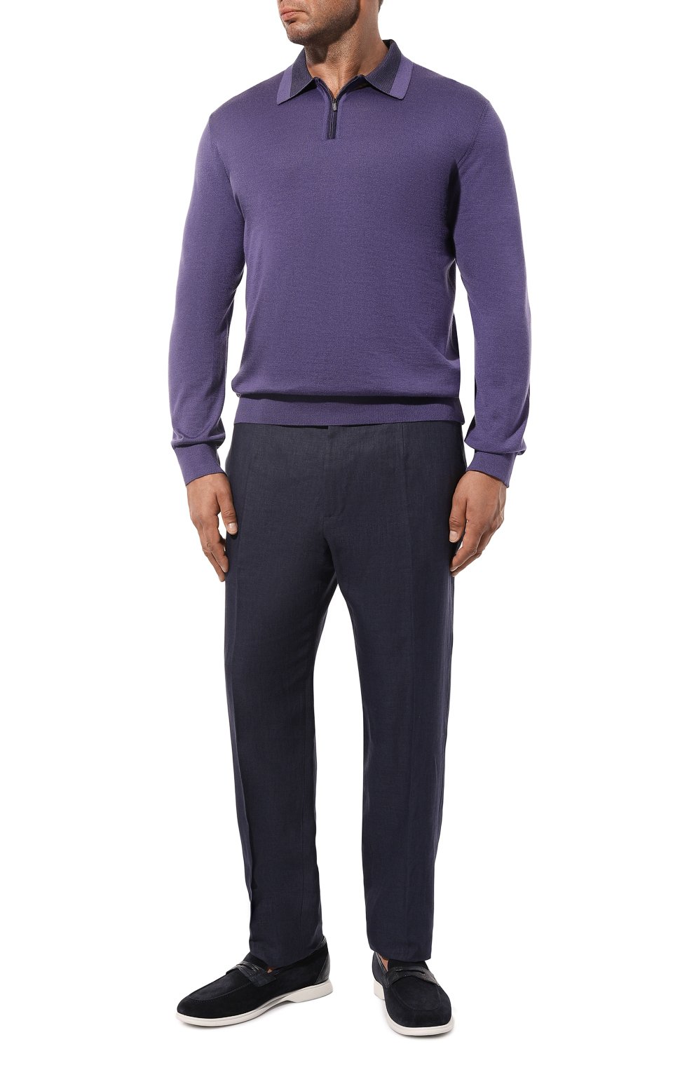 Поло из кашемира и шелка ZILLI, арт. KZP001M0330VBJS00, фото 2