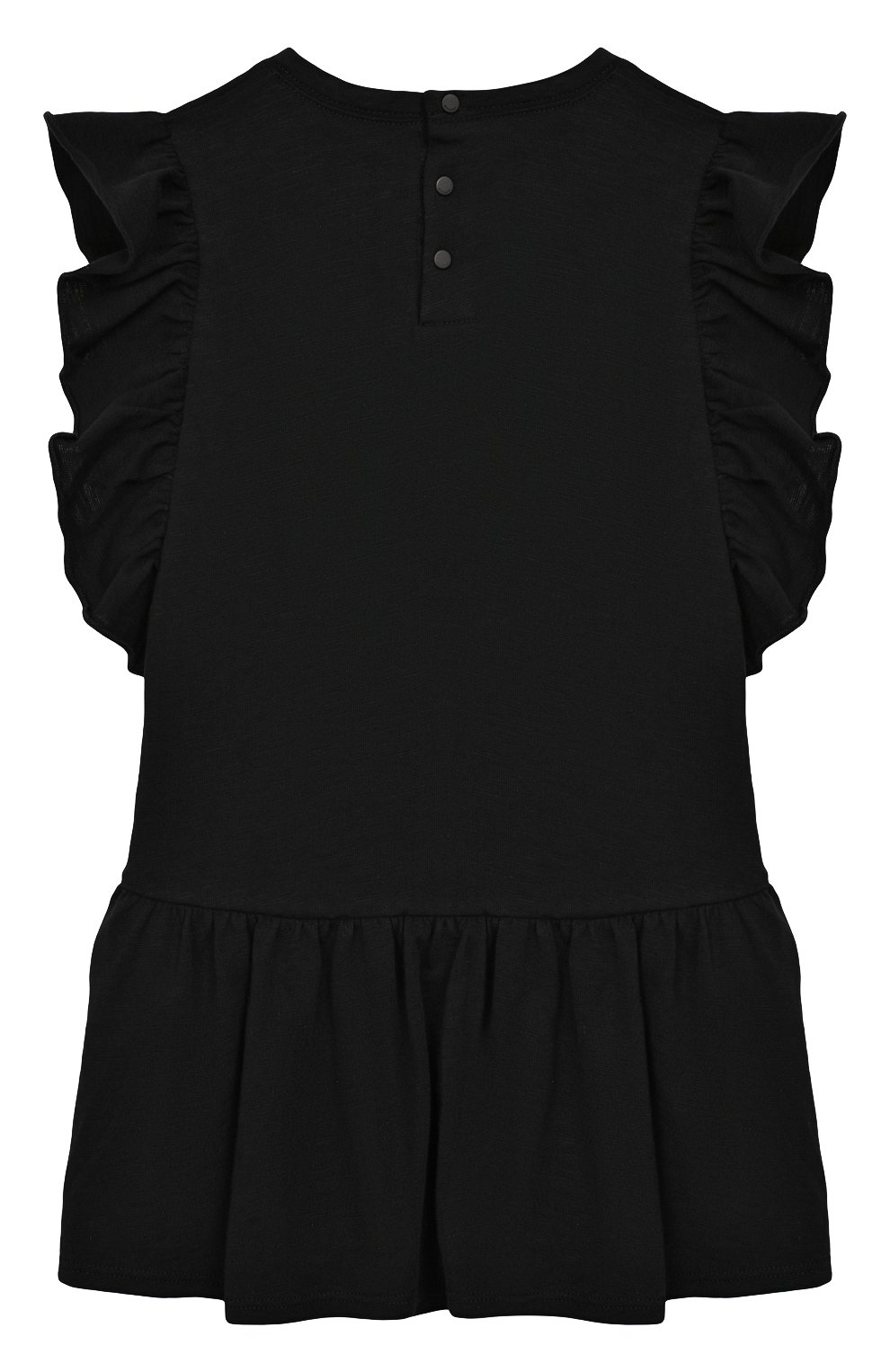 Хлопковое платье GIVENCHY черного цвета по цене 14550 руб., арт. H02039/6M-18M, фото 2 Хлопковое платье GIVENCHY, арт. H02039/6M-18M, фото 2