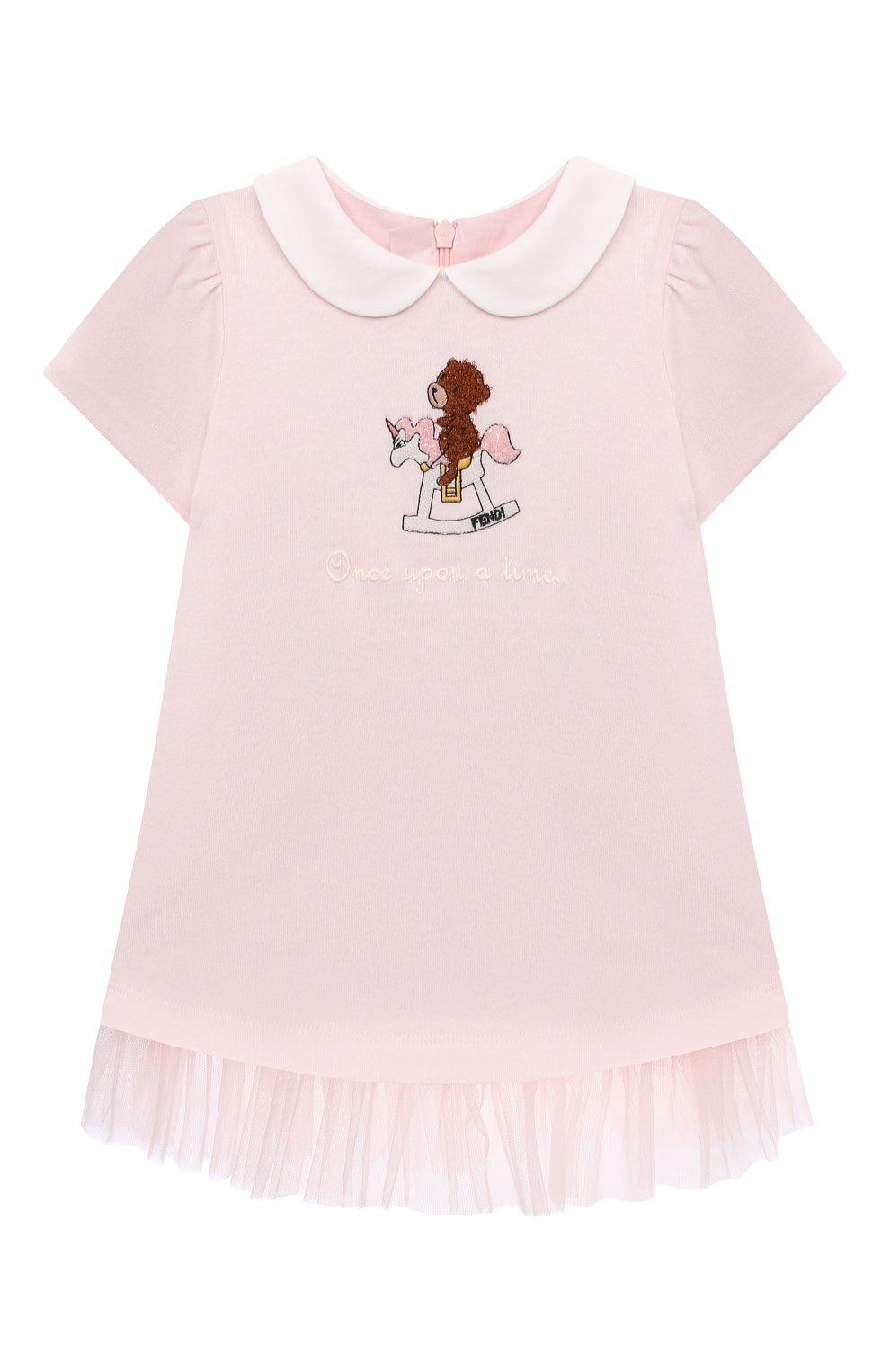 Хлопковое платье FENDI, арт. BFB377/A8LK/12M-24M, фото 1