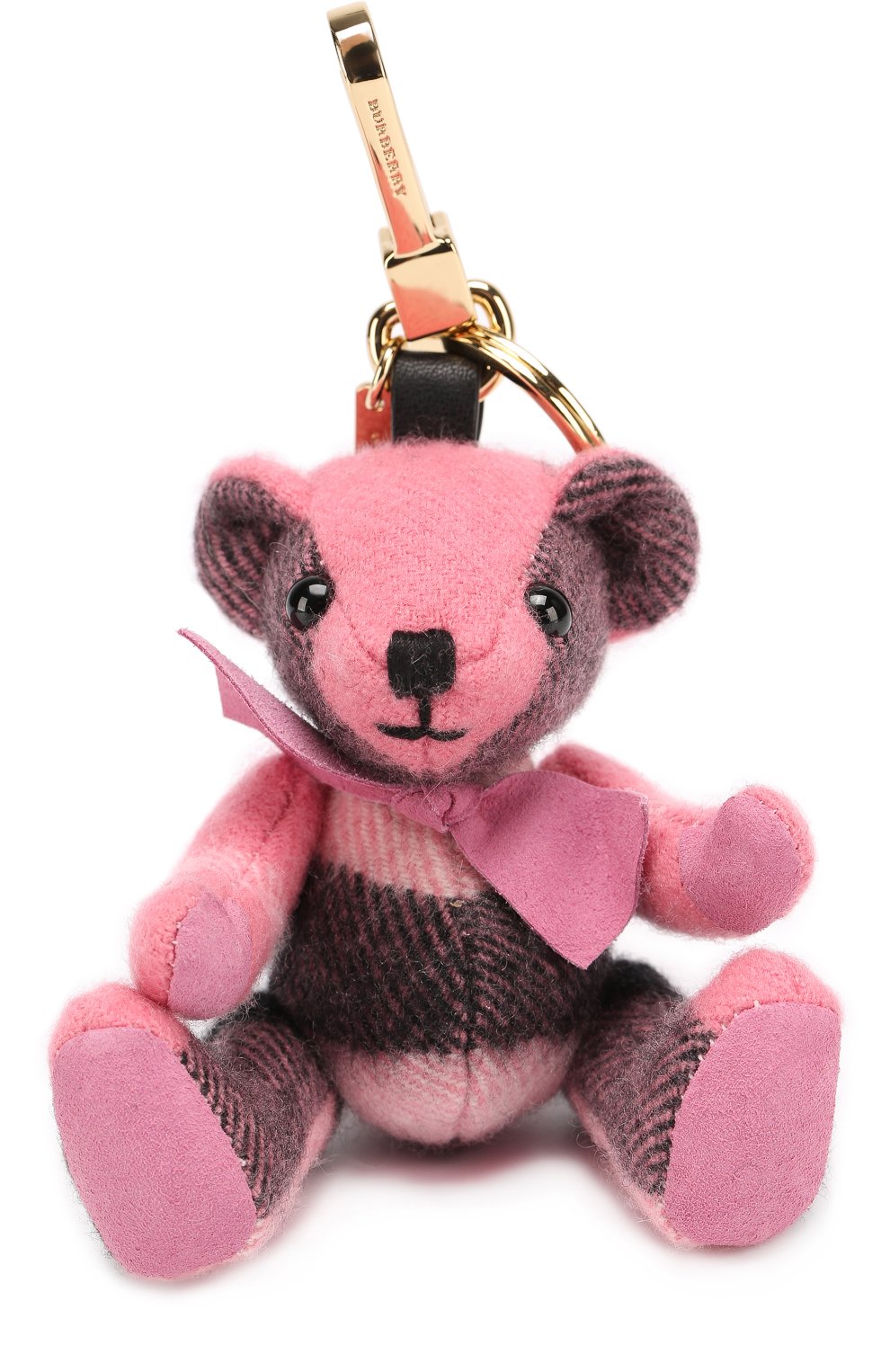 Брелок thomas bear из кашемира в клетку BURBERRY, арт. 4030143, фото 1