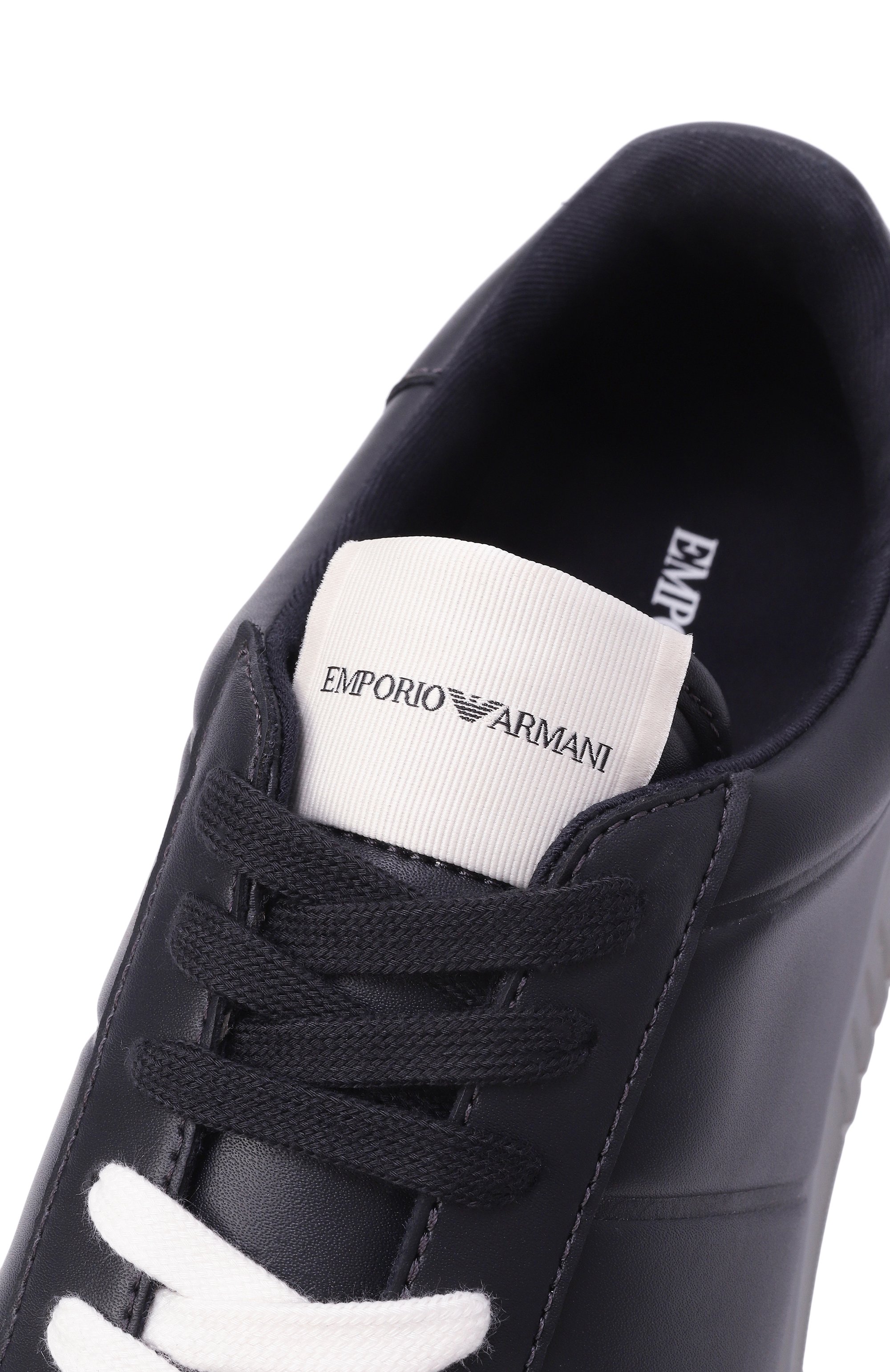 Кожаные кеды EMPORIO ARMANI, арт. X4X694/XF846, фото 7