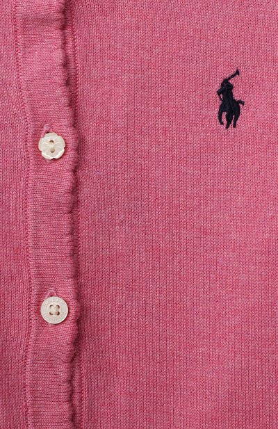 Хлопковый кардиган POLO RALPH LAUREN, арт. 312799809, фото 3