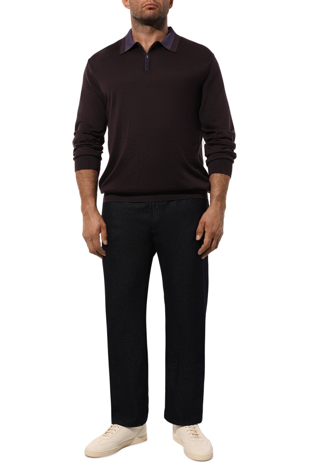 Поло из кашемира и шелка ZILLI, арт. KZP001M0330VBJS00/62, фото 2