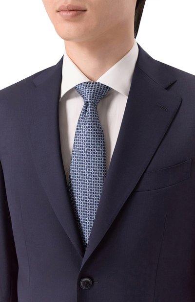 Мужской шелковый галстук BRIONI, арт. 062I00/PD467