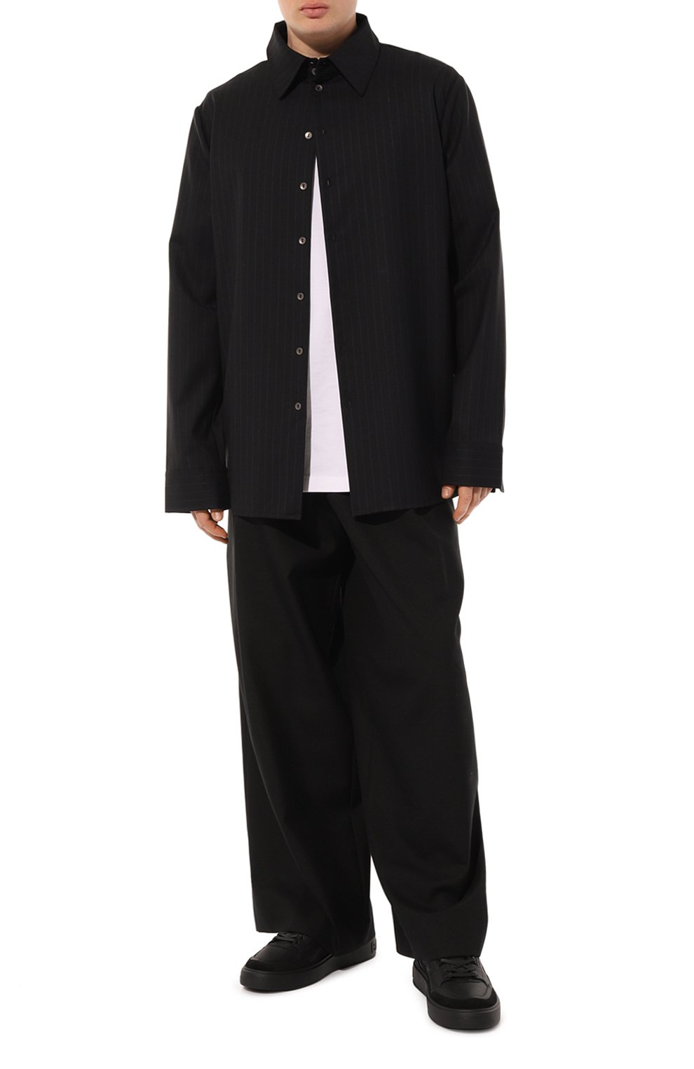 Кожаные кеды b-court BALMAIN черного цвета по цене 74950 руб., арт. BM1VI344/LUST, фото 2 Кожаные кеды b-court BALMAIN, арт. BM1VI344/LUST, фото 2