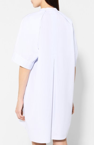 Хлопковое платье JIL SANDER NAVY, арт. JNWM5028A/JM2446, фото 4