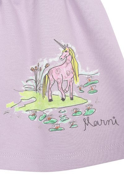 Хлопковая юбка MARNI, арт. M01720/M00V0, фото 3