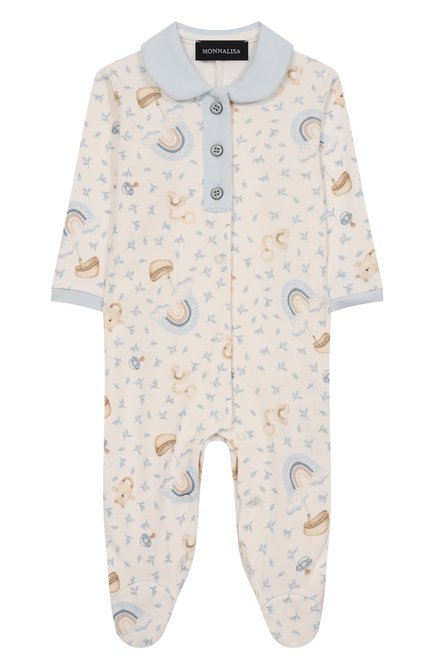 Хлопковый комбинезон MONNALISA, арт. 22F200