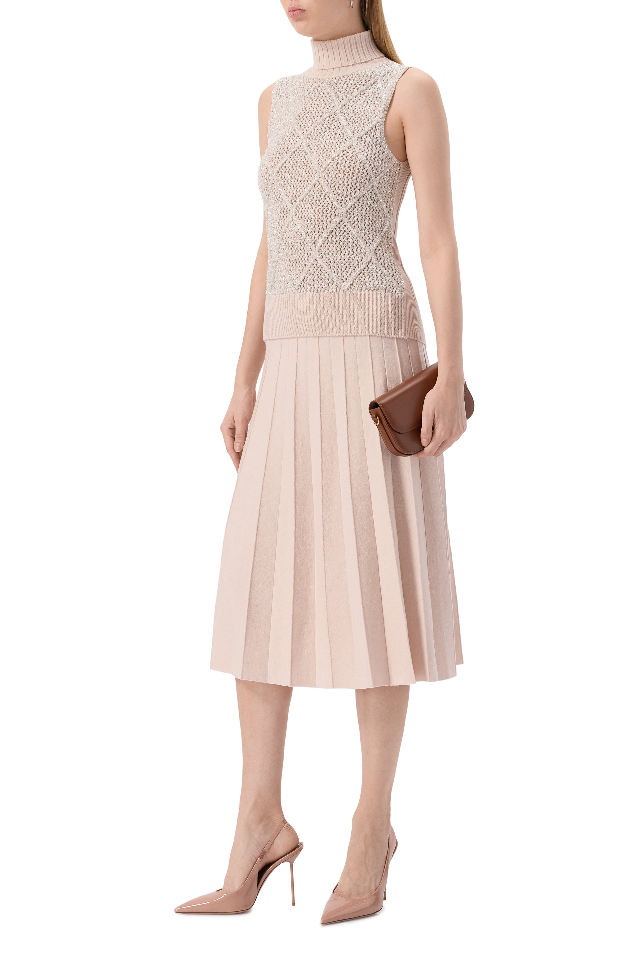 Топ с отделкой пайетками D.EXTERIOR, арт. 61636, фото 2