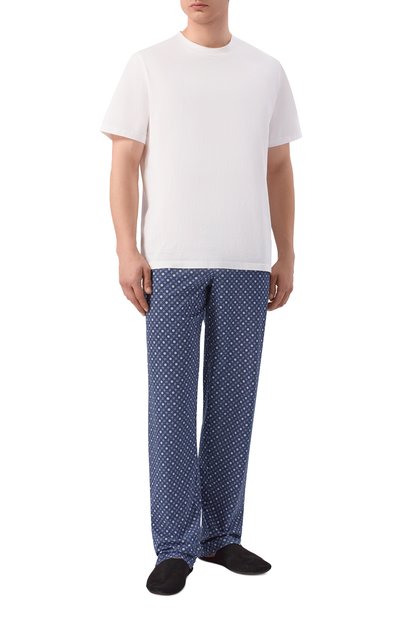 Хлопковые домашние брюки HANRO, арт. 075216, фото 2