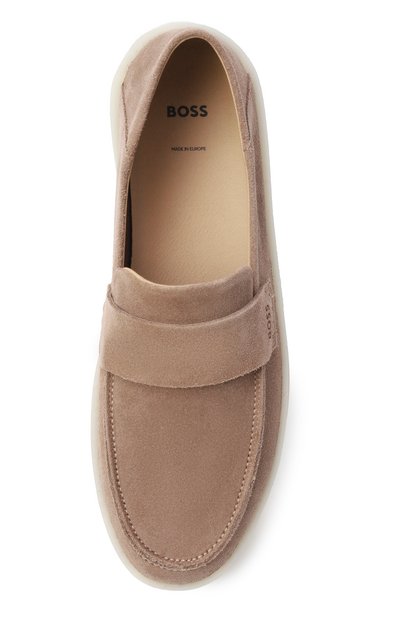 Замшевые лоферы randal BOSS, арт. 50557699, фото 5