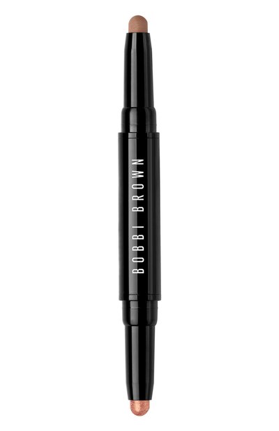 Женские двусторонние тени-карандаш dual-ended long-wear cream shadow stick, оттенок heat ray / biscotti (1,6g) BOBBI BROWN, арт. H6DJ-01