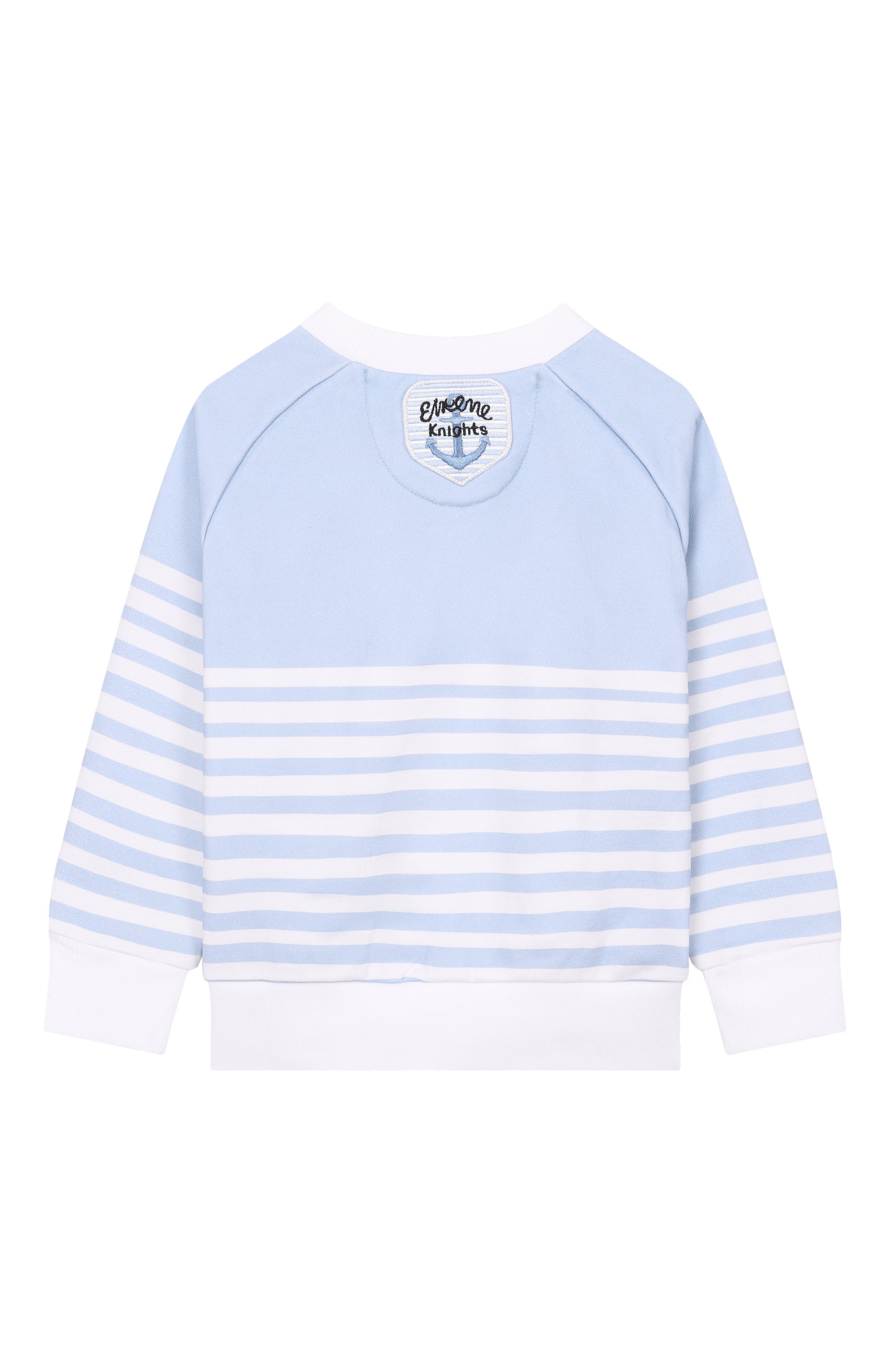 Хлопковый свитшот EIRENE голубого цвета по цене 9460 руб., арт. SS26122, фото 2 Хлопковый свитшот EIRENE, арт. SS26122, фото 2