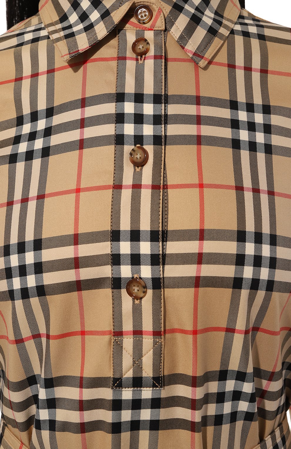 Хлопковое платье BURBERRY, арт. 8063498, фото 5