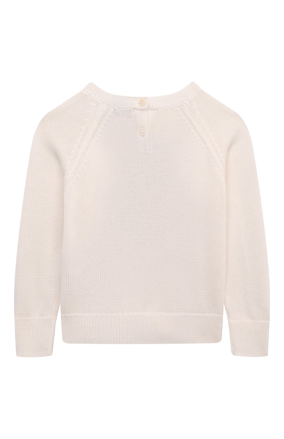 Хлопковый пуловер IL GUFO, арт. P24MA450EM109/12M-18M, фото 2