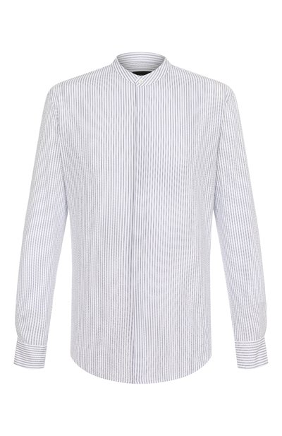 Мужская хлопковая рубашка GIORGIO ARMANI, арт. GM001584/TE14654