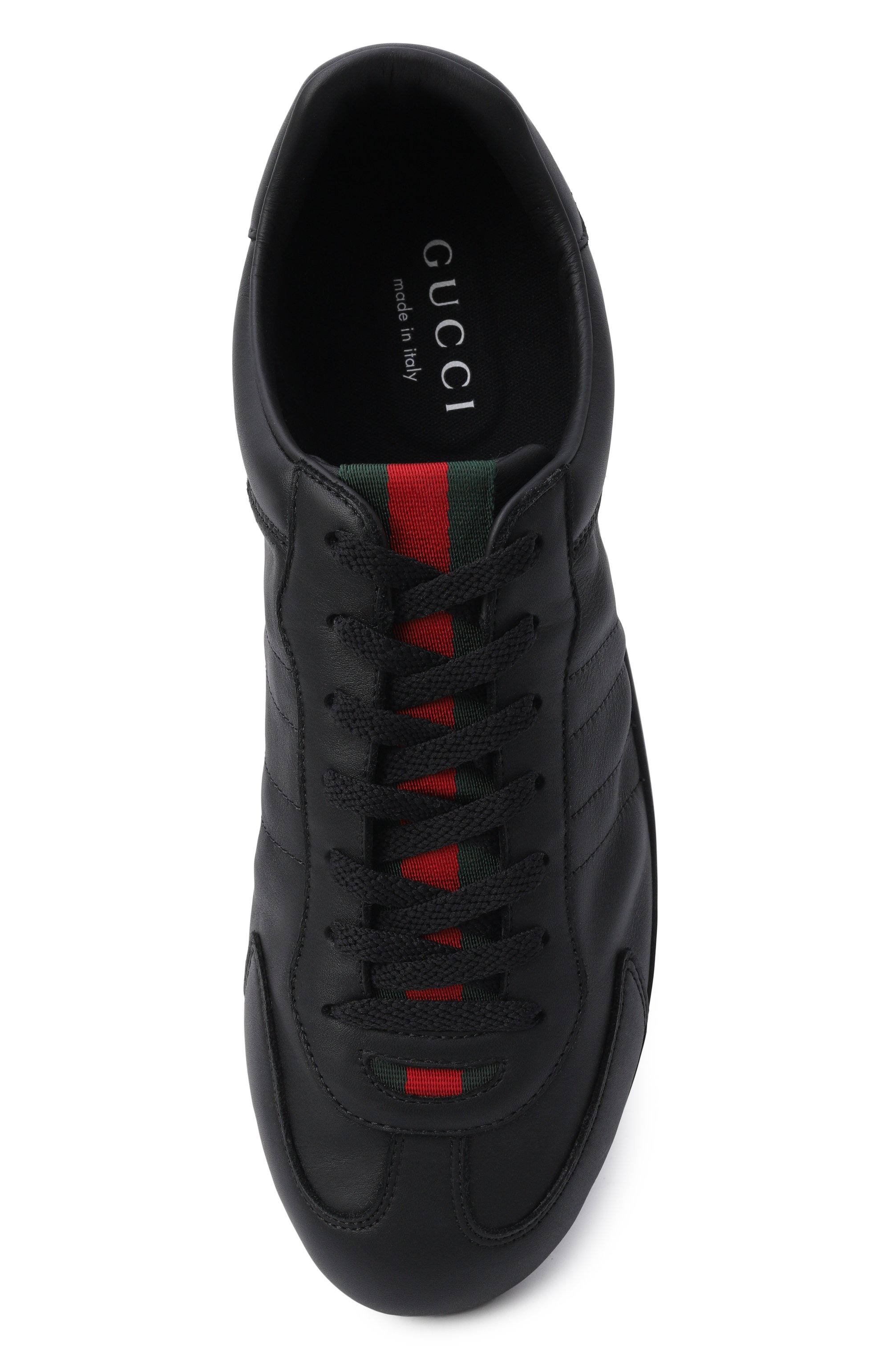 Кожаные кеды shift GUCCI, арт. 857018/AAFUH, фото 5