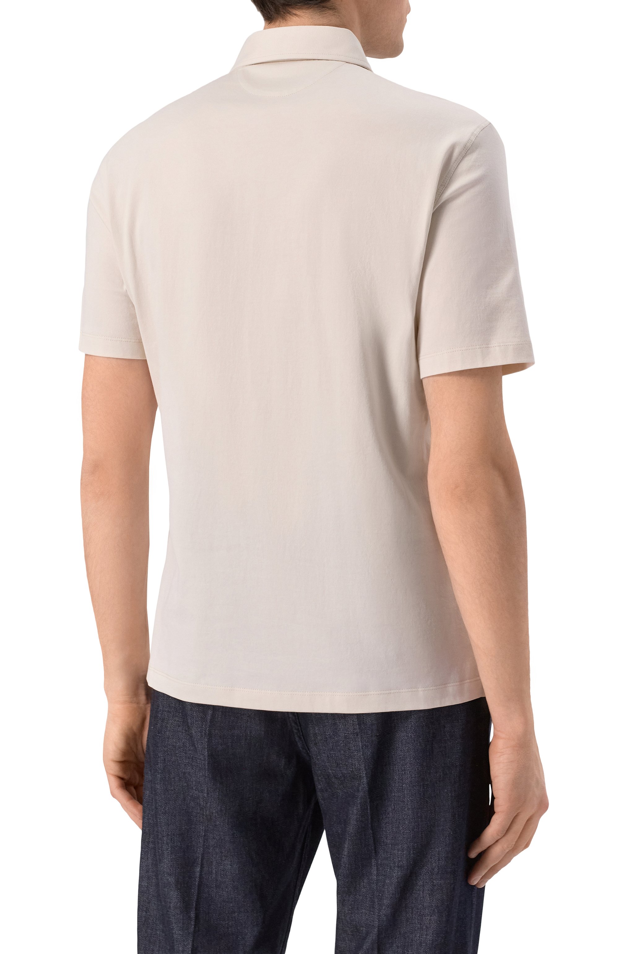 Хлопковое поло BRUNELLO CUCINELLI, арт. M0B133936, фото 4