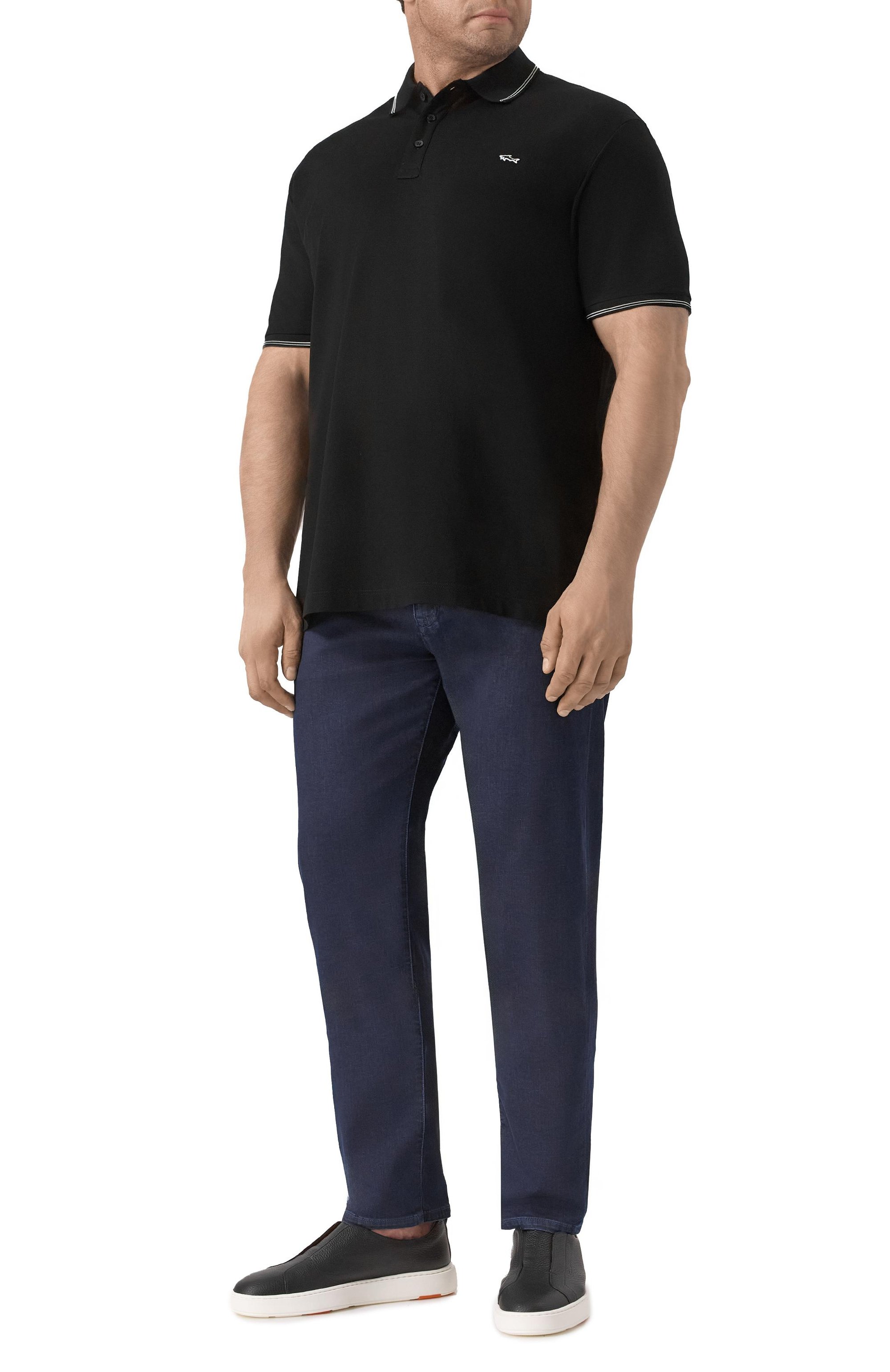 Хлопковое поло PAUL&SHARK, арт. 24411202/6XL, фото 2