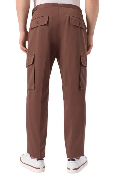 Брюки-карго из хлопка и кашемира KITON, арт. UPN05K0647E07, фото 4