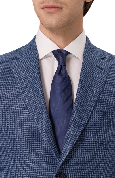 Шелковый галстук BRUNELLO CUCINELLI, арт. MR8460018, фото 2