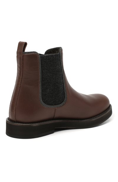 Кожаные челси BRUNELLO CUCINELLI, арт. BZESTZG017, фото 3