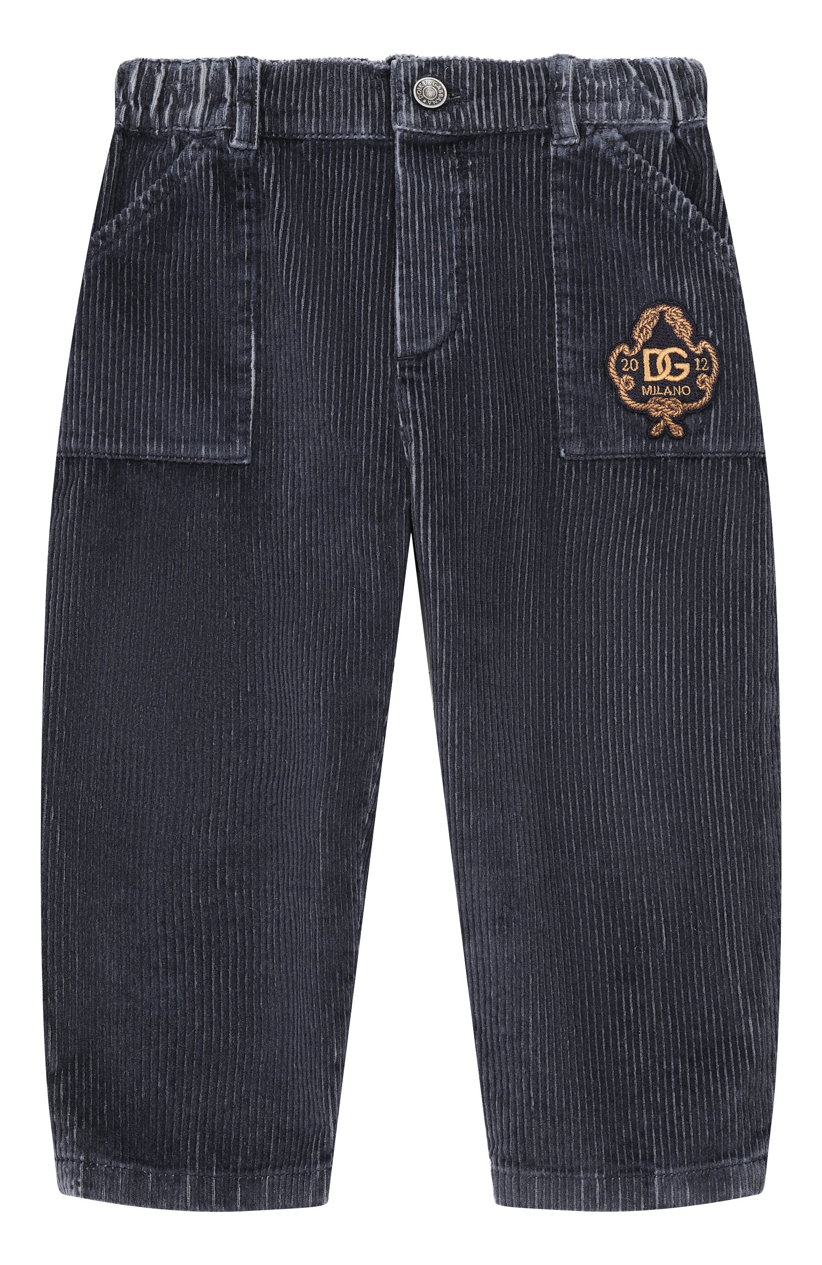 Вельветовые брюки DOLCE & GABBANA, арт. L15P48/LY115, фото 1