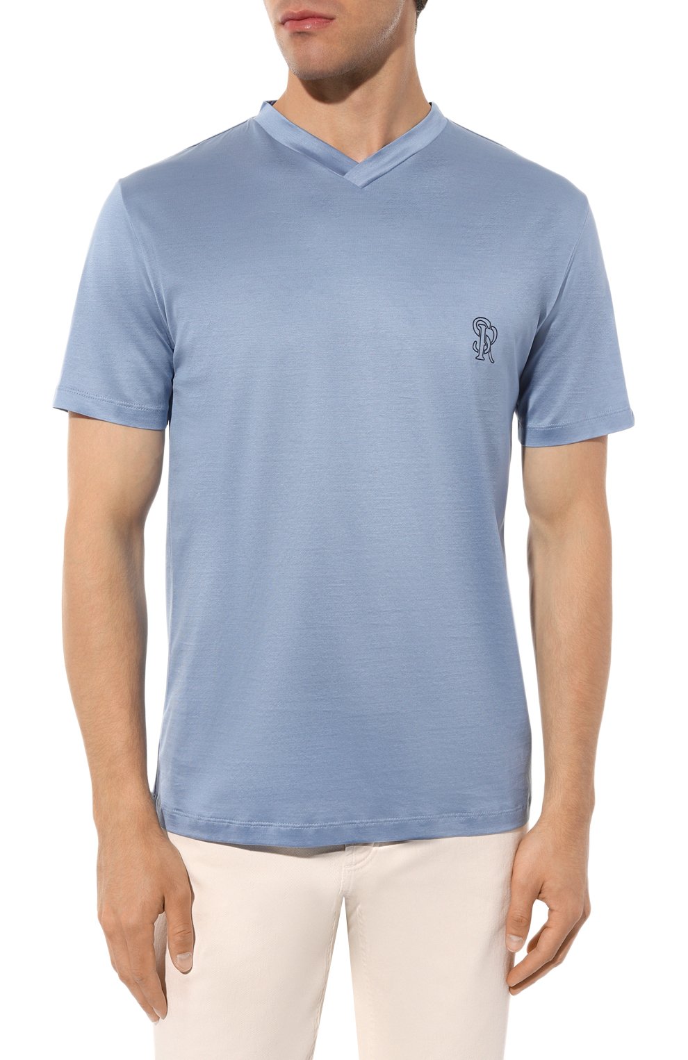 Хлопковая футболка STEFANO RICCI, арт. MNH3202410/TE0001, фото 3