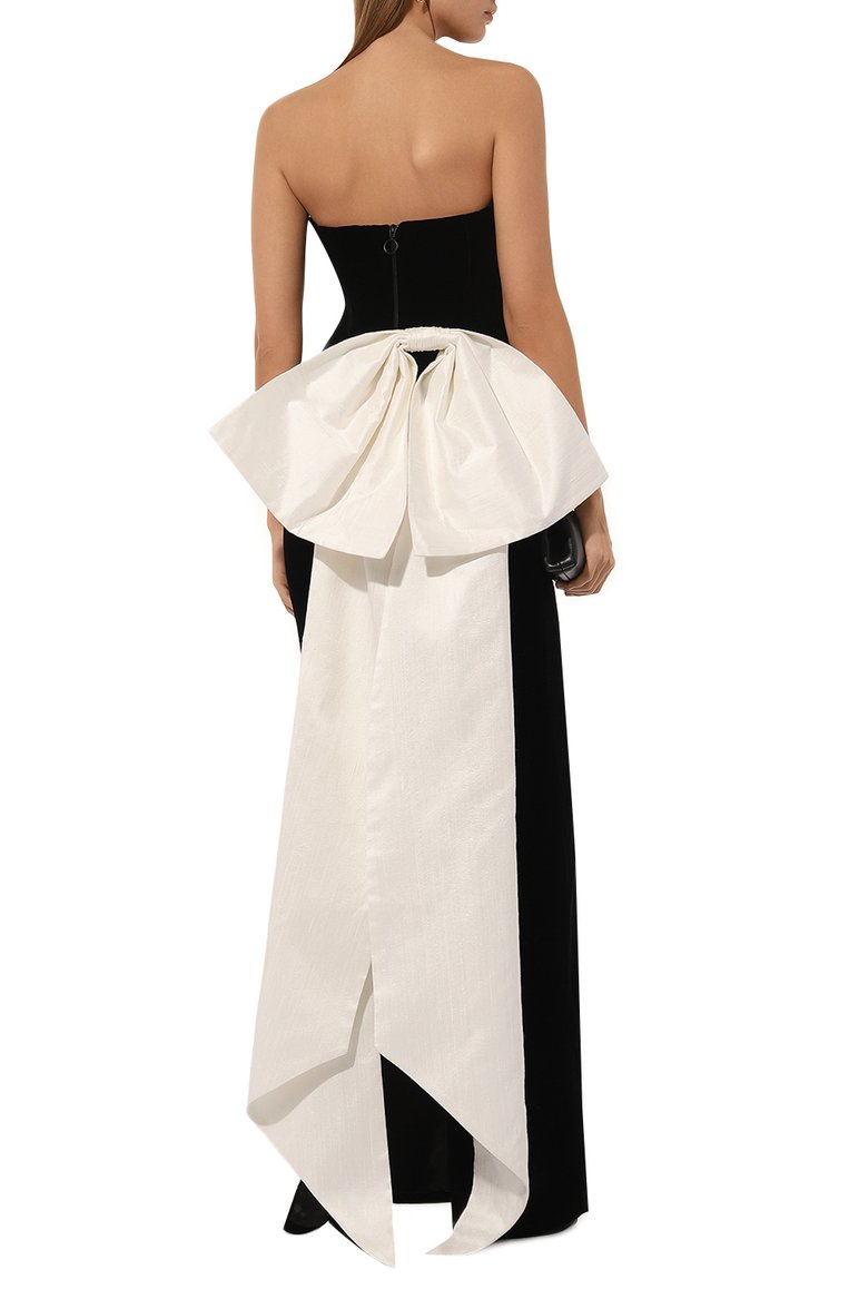 Бархатное платье THE NEW ARRIVALS ILKYAZ OZEL, арт. W24_NA00202960587, фото 4