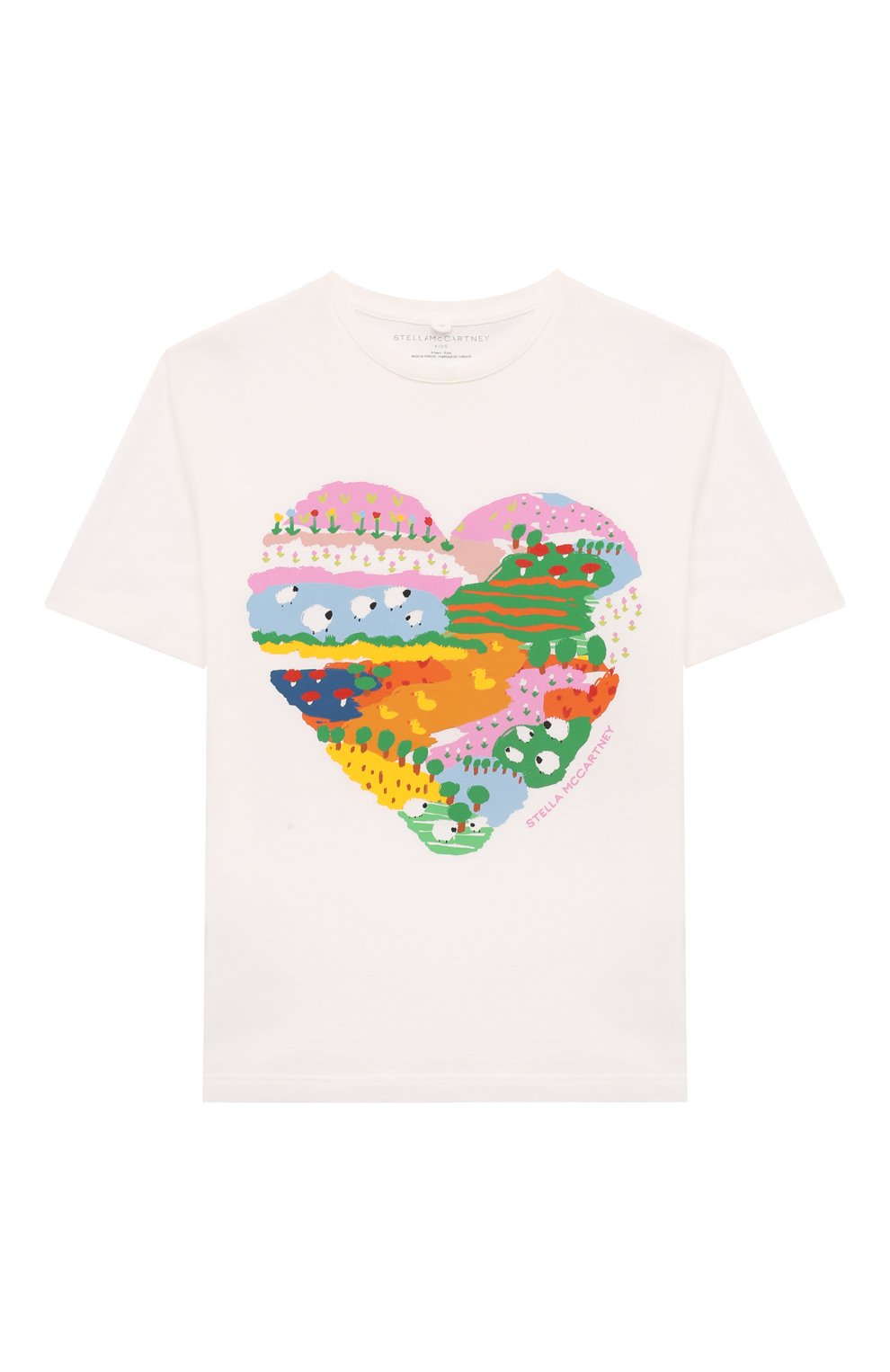 Хлопковая футболка STELLA MCCARTNEY, арт. TV8E01, фото 1