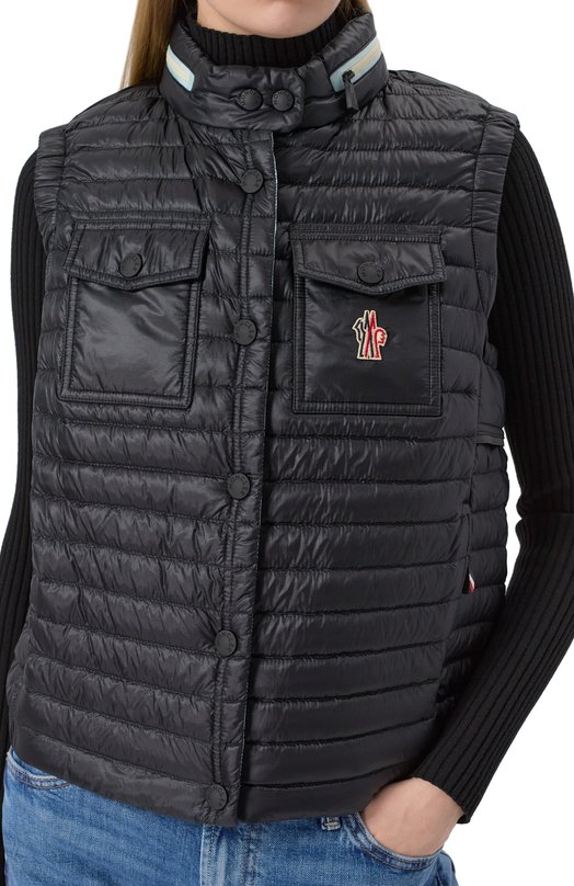 Пуховый жилет Gumaine Moncler Grenoble 1A000105/0595B Чёрный  1A000105/0595B Фото 5