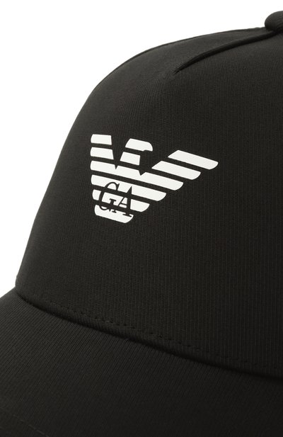 Хлопковая бейсболка EMPORIO ARMANI, арт. 627920/CC990, фото 4