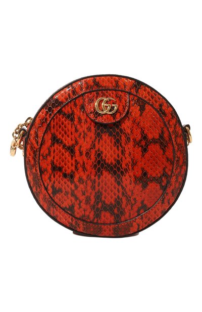 Сумка ophidia mini из кожи змеи GUCCI, арт. 550618 LOO0G, фото 1