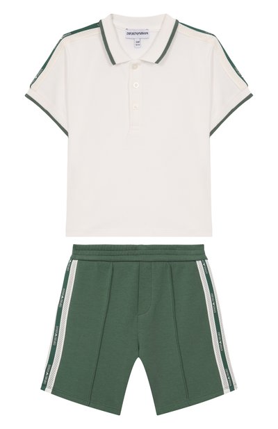Комплект из футболки и шорт EMPORIO ARMANI, арт. EB000389/AF10497