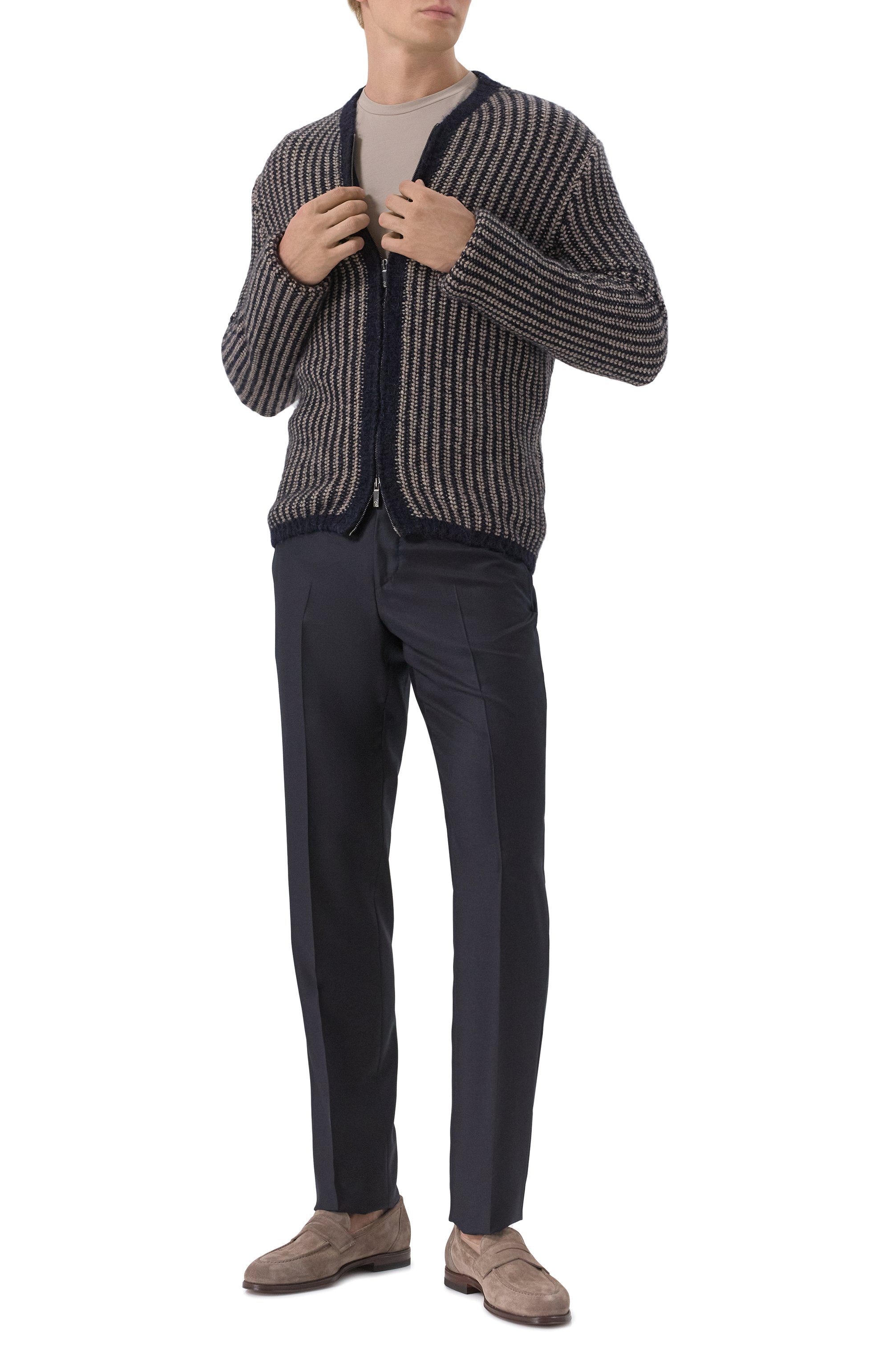 Замшевые пенни-лоферы W.GIBBS, арт. 0354004/2476, фото 2