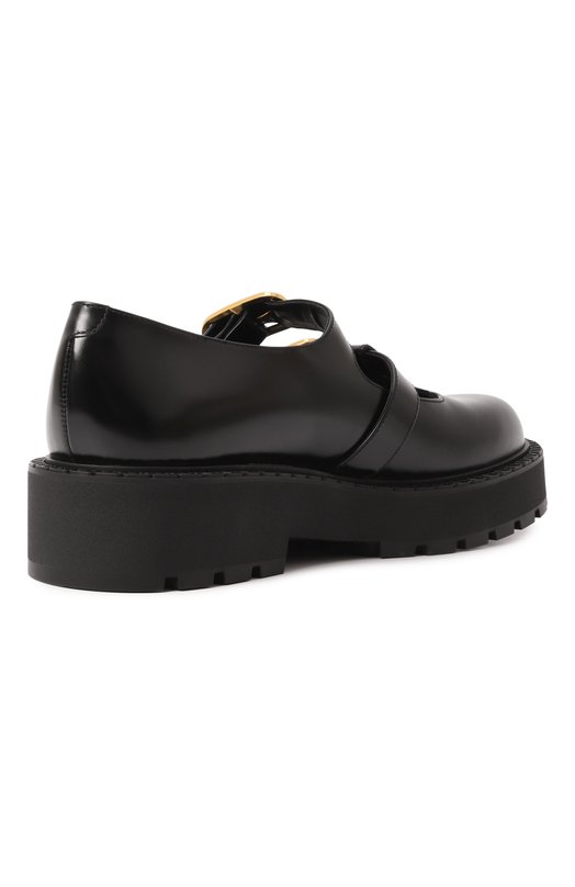 Кожаные туфли VLogo Valentino 5W0S0KU0/BEK Чёрный  5W0S0KU0/BEK Фото 5