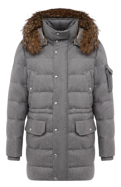 Утепленная парка на молнии с капюшоном MONCLER, арт. D2-091-42387-20-549TT, фото 1