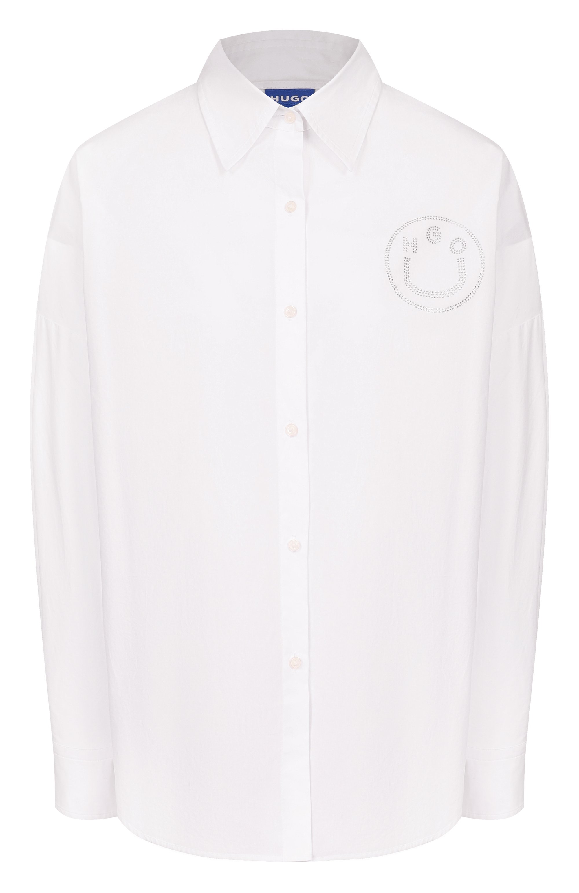 Хлопковая рубашка HUGO BLUE, арт. 50555625, фото 1