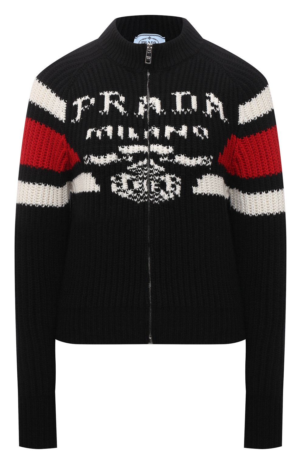 Кашемировый кардиган PRADA, арт. P25L14-10QD-F0002-212, фото 1