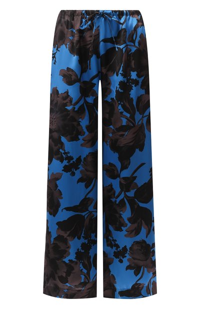 Женские шелковые брюки DRIES VAN NOTEN, арт. 201-10982-9055